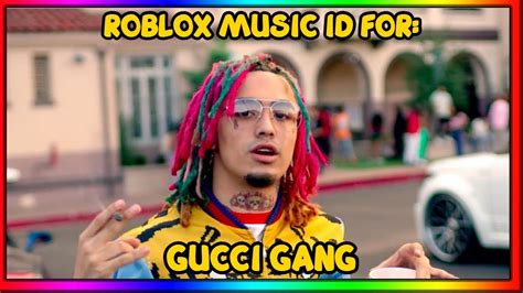gucci gang roblox id